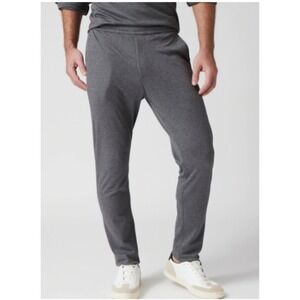 Raffi Aqua Cotton Pants Charcoal Gray Sweatpants Men's Size Large Loungewear EUC